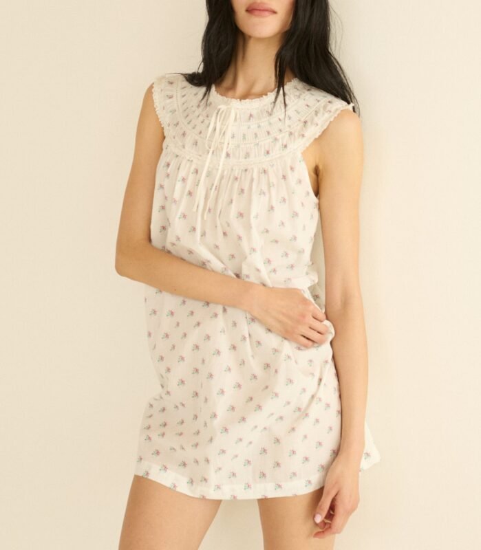 VERITY DRESS -- PETIT POSY CALICO — product image